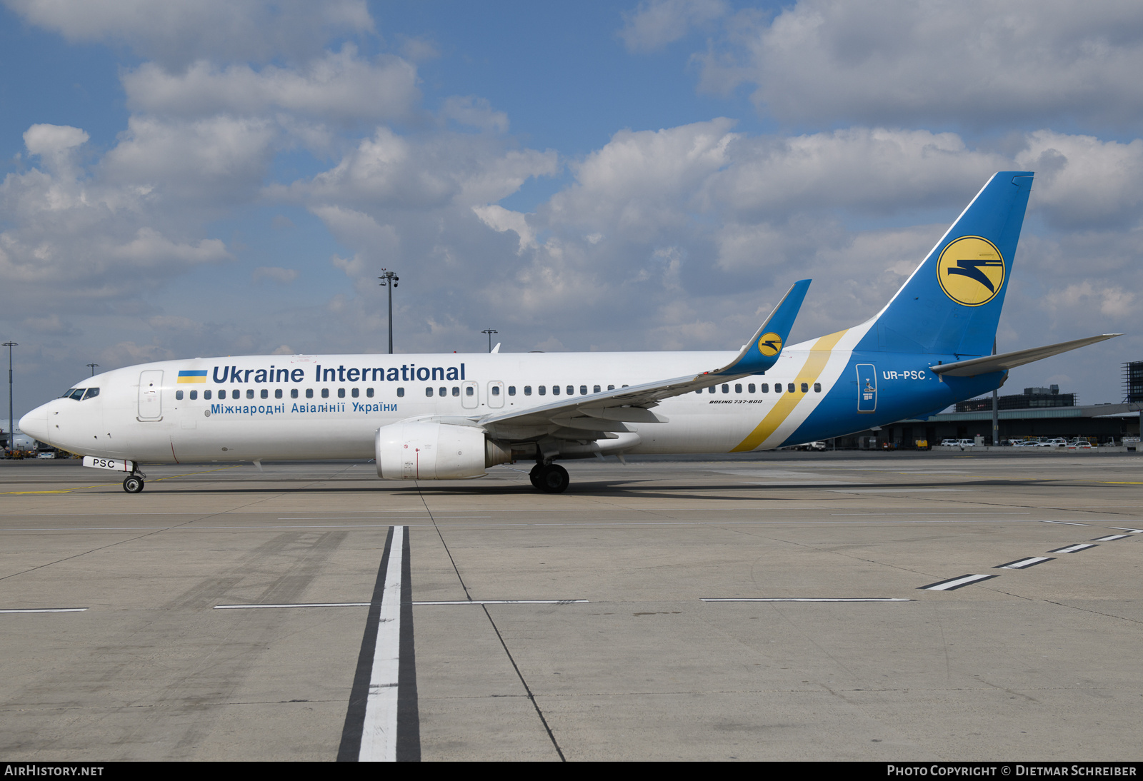 Aircraft Photo of UR-PSC | Boeing 737-8HX | Ukraine International Airlines | AirHistory.net #850310
