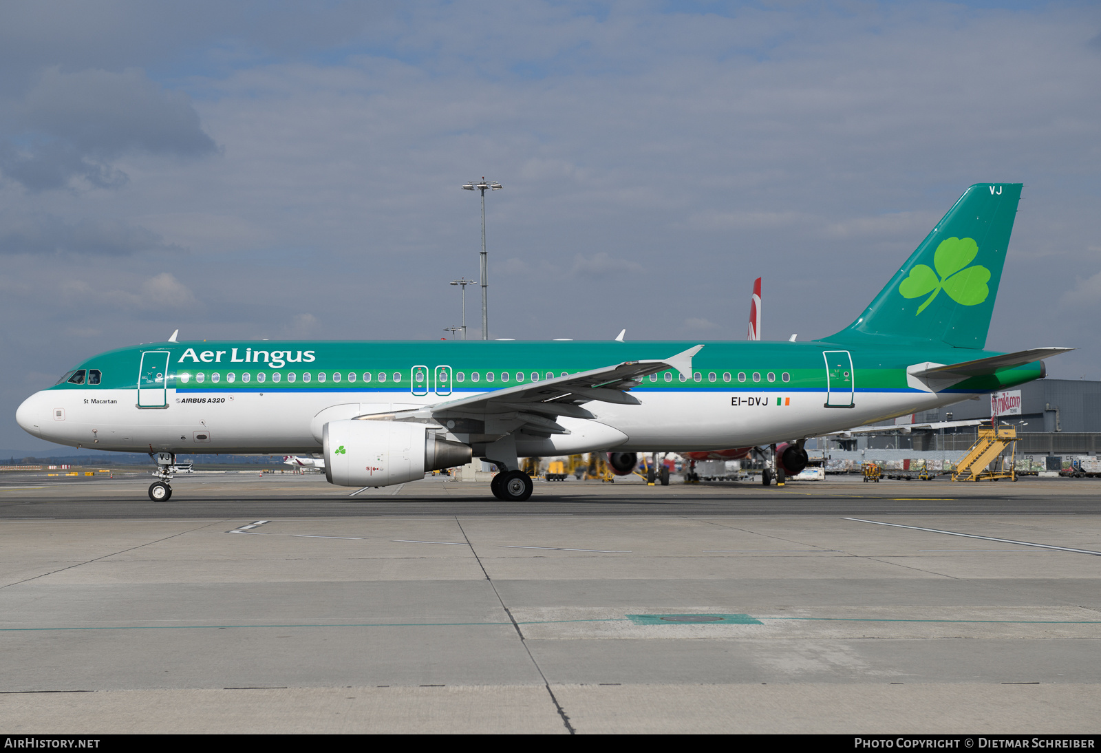 Aircraft Photo of EI-DVJ | Airbus A320-214 | Aer Lingus | AirHistory.net #850312
