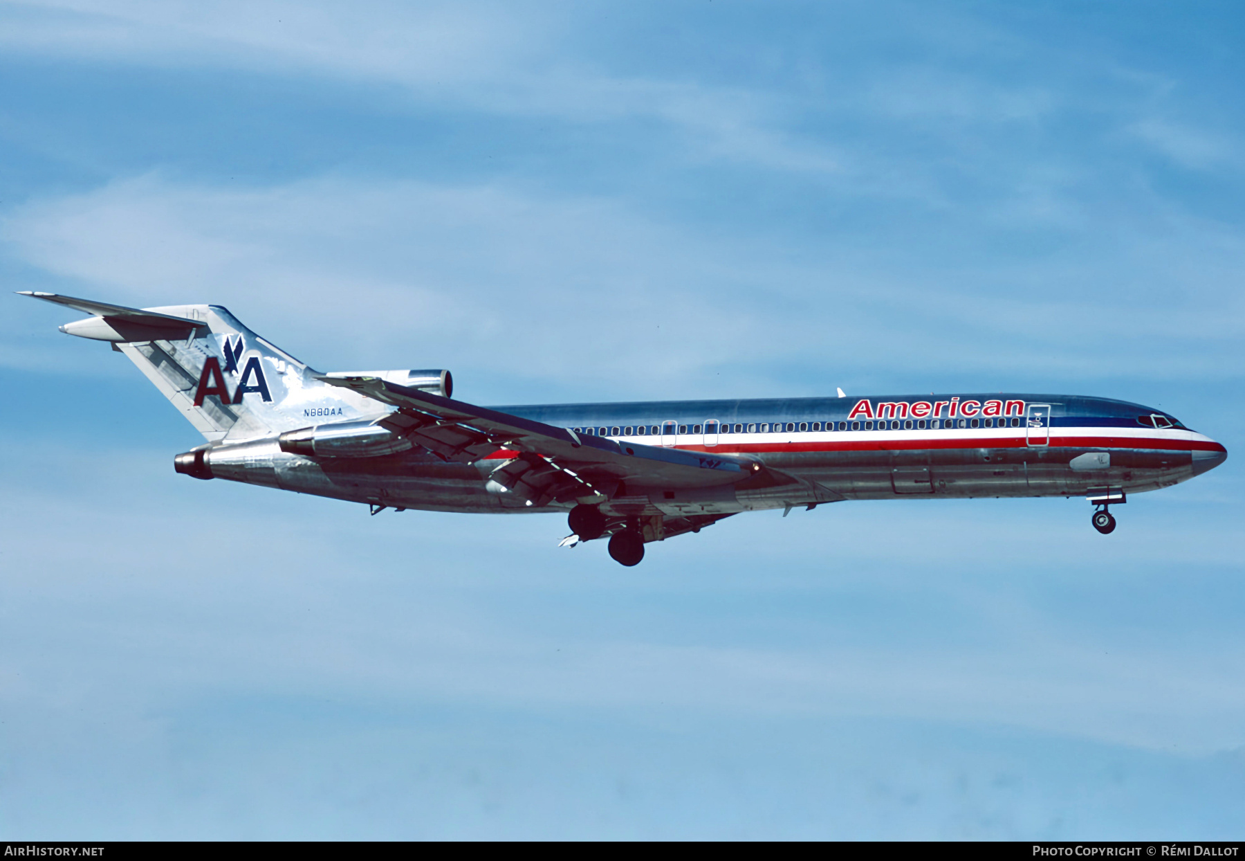 Aircraft Photo of N880AA | Boeing 727-223/Adv | American Airlines | AirHistory.net #850335
