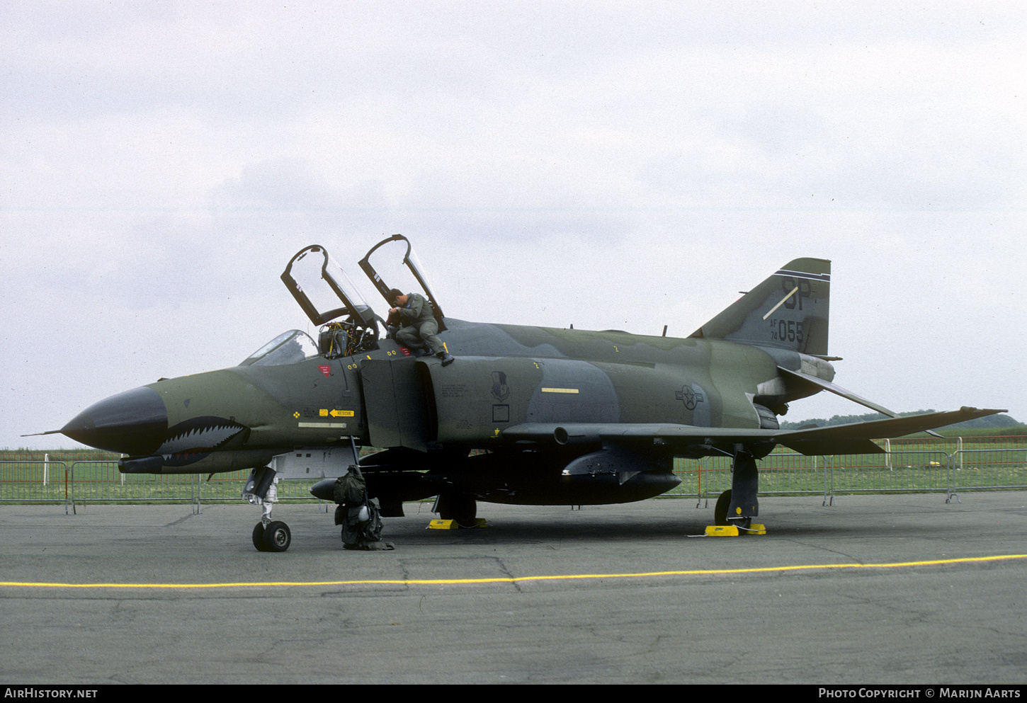 Aircraft Photo of 74-1055 / AF74-055 | McDonnell Douglas F-4E Phantom II | USA - Air Force | AirHistory.net #850341