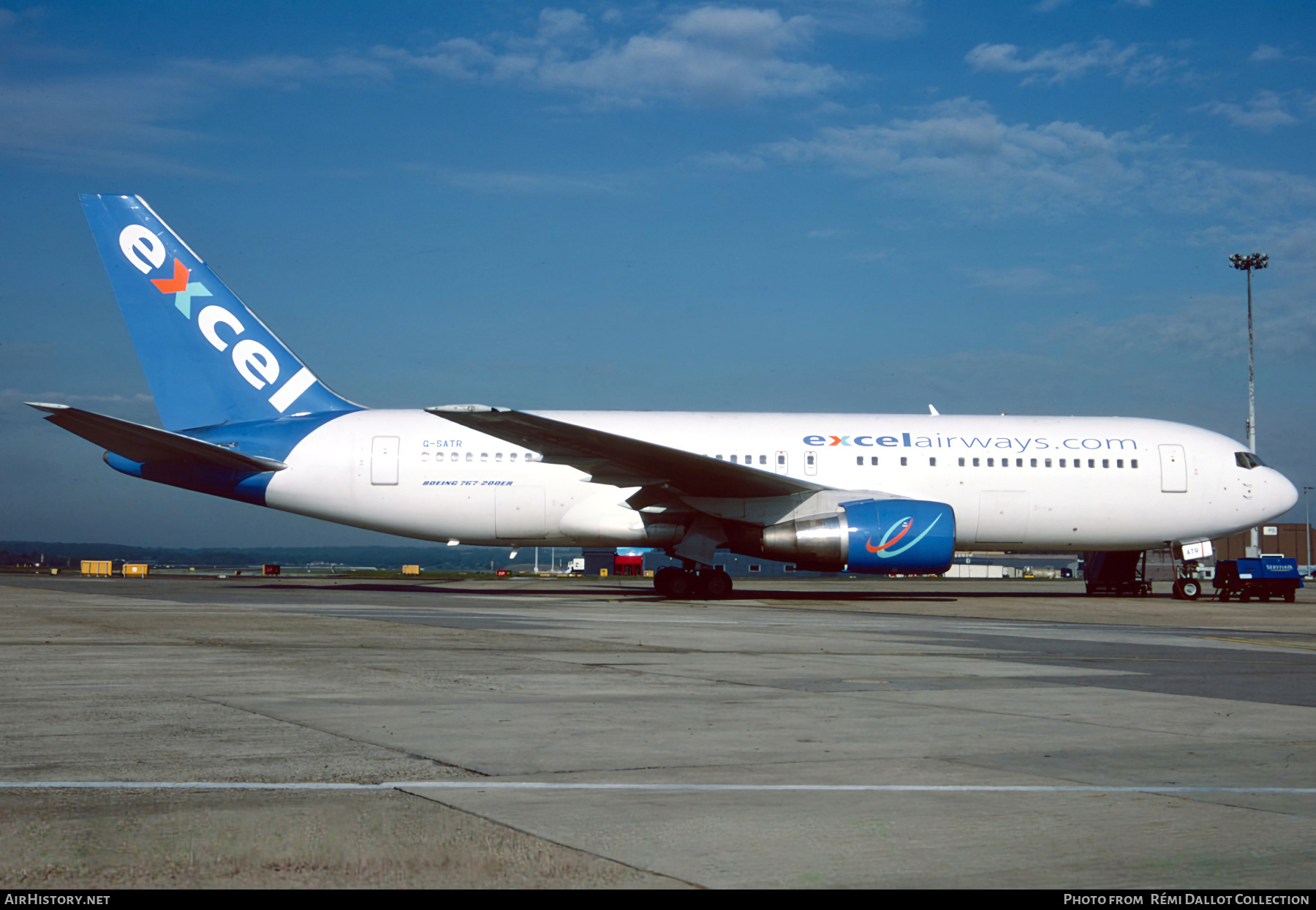 Aircraft Photo of G-SATR | Boeing 767-204/ER | Excel Airways | AirHistory.net #850343