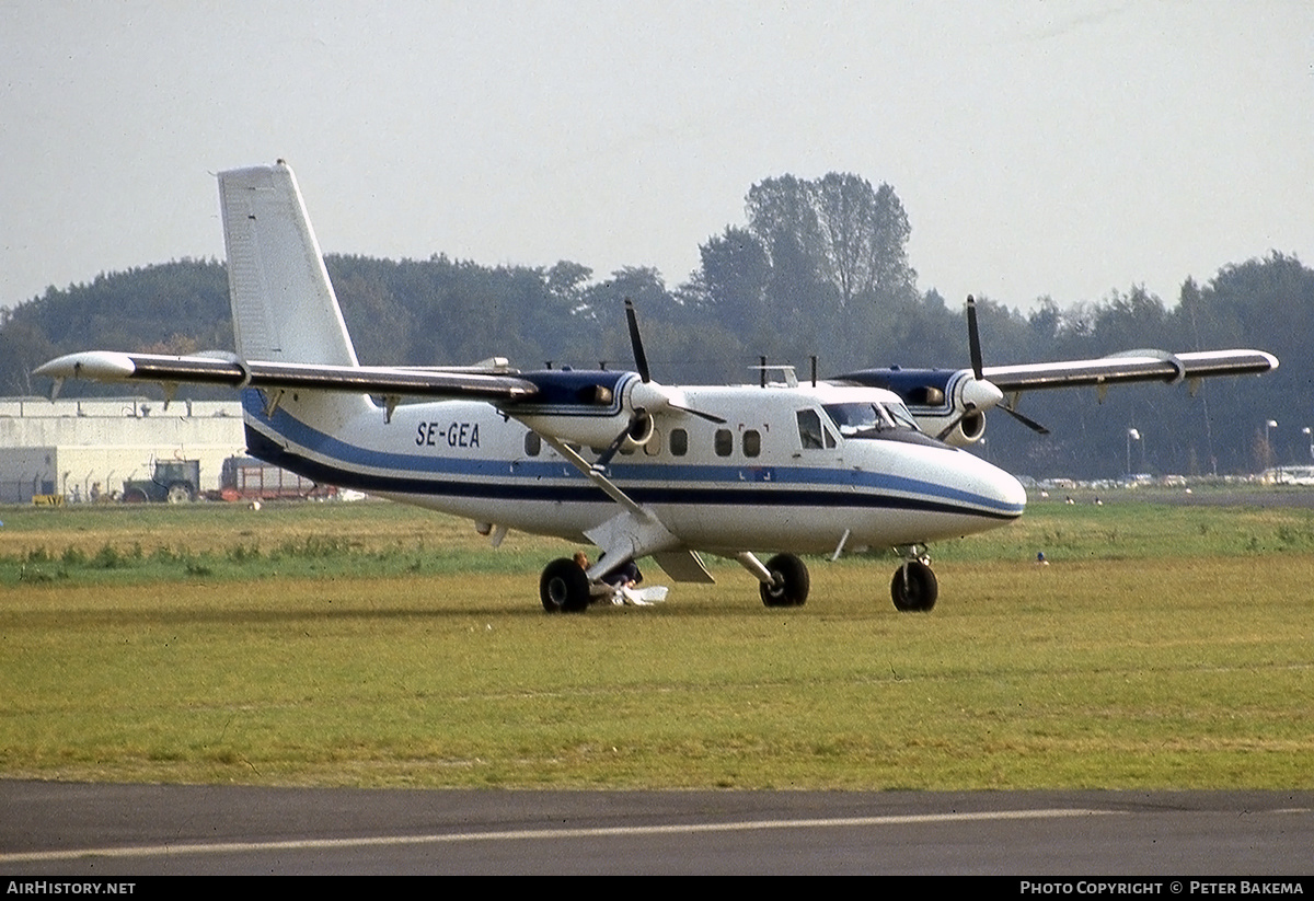 Aircraft Photo of SE-GEA | De Havilland Canada DHC-6-300 Twin Otter | Swedair | AirHistory.net #850365