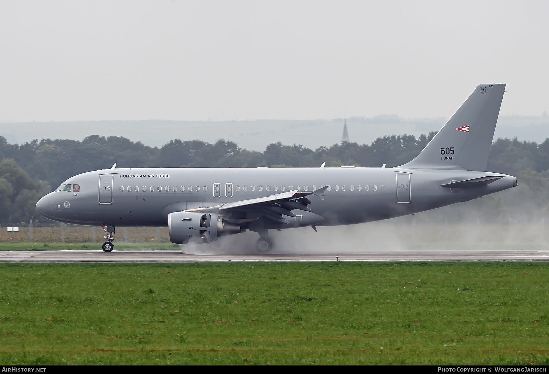 Aircraft Photo of 605 | Airbus A319-112 | Hungary - Air Force | AirHistory.net #850368