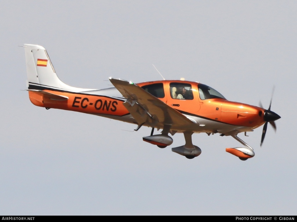 Aircraft Photo of EC-ONS | Cirrus SR-22T | AirHistory.net #850375