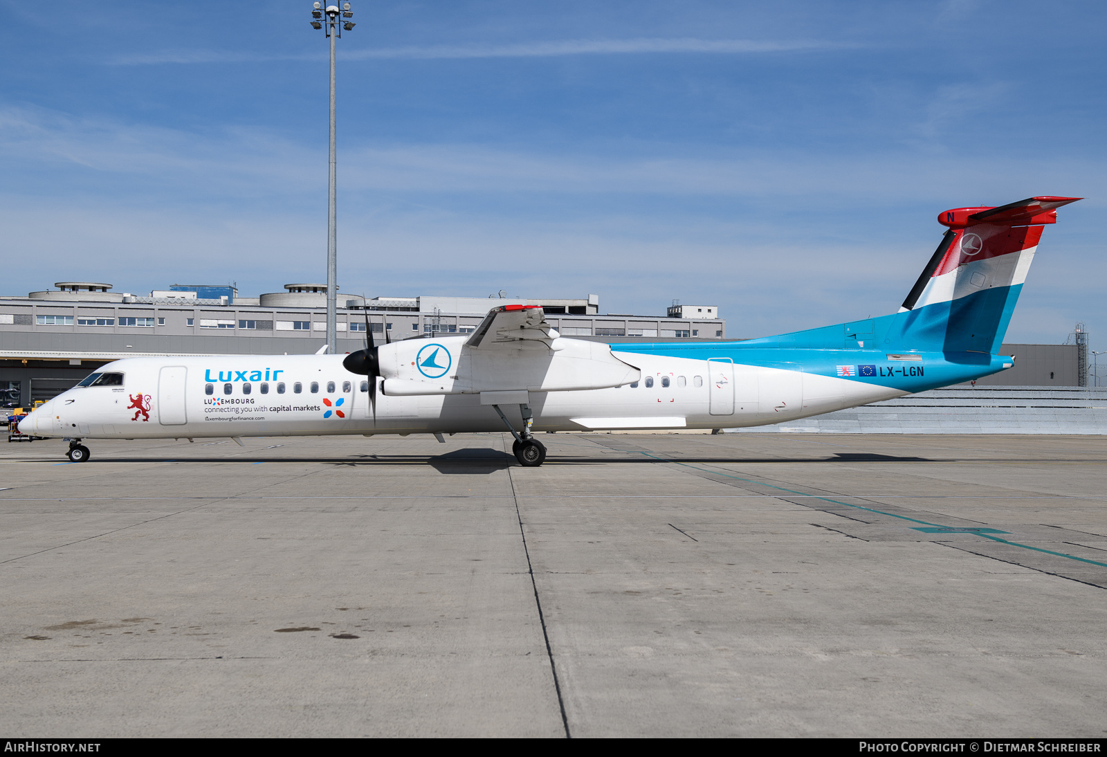 Aircraft Photo of LX-LGN | Bombardier DHC-8-402 Dash 8 | Luxair | AirHistory.net #850388