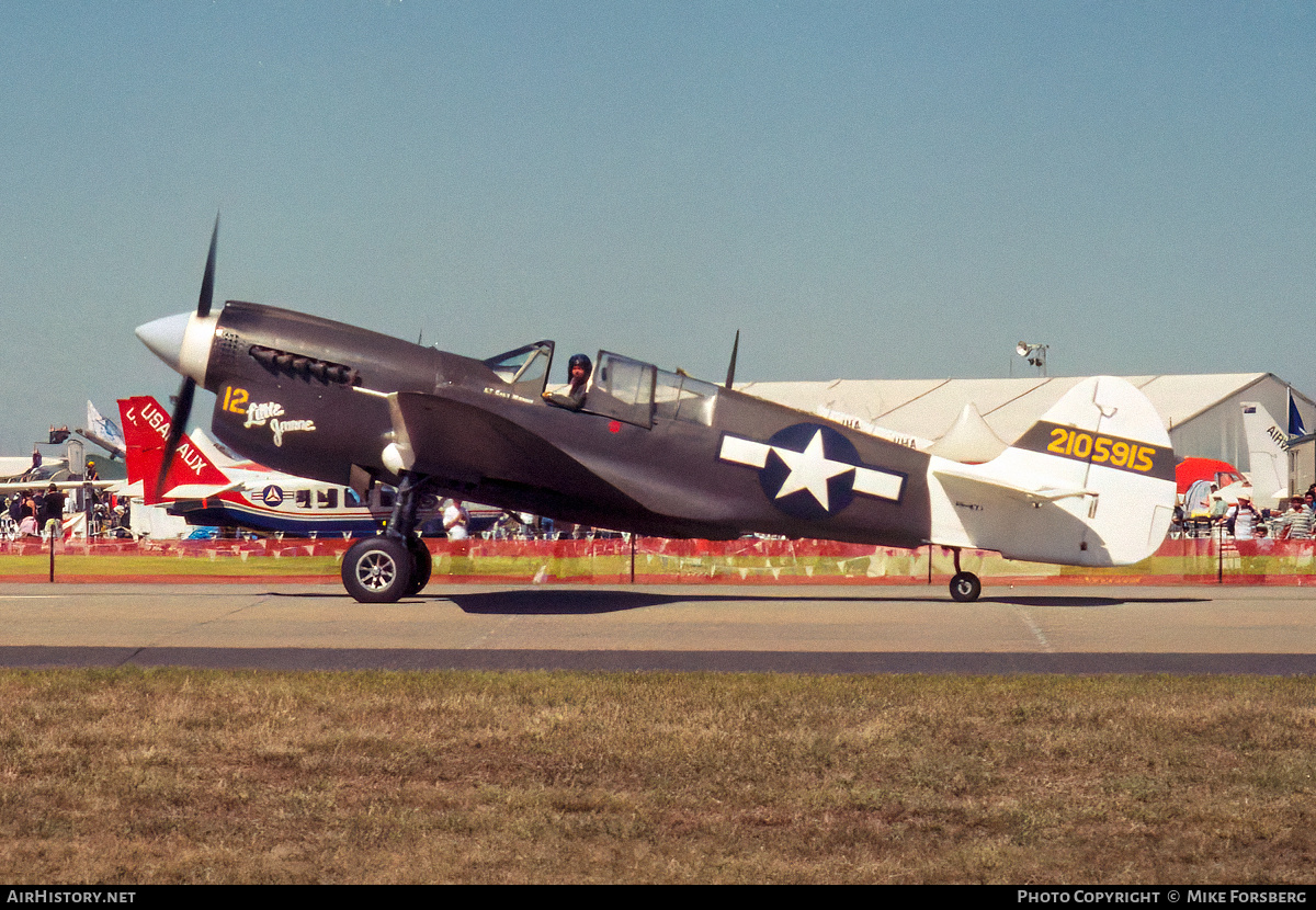 Aircraft Photo of F-AZKU / 2105915 | Curtiss P-40N Warhawk | USA - Air Force | AirHistory.net #850389