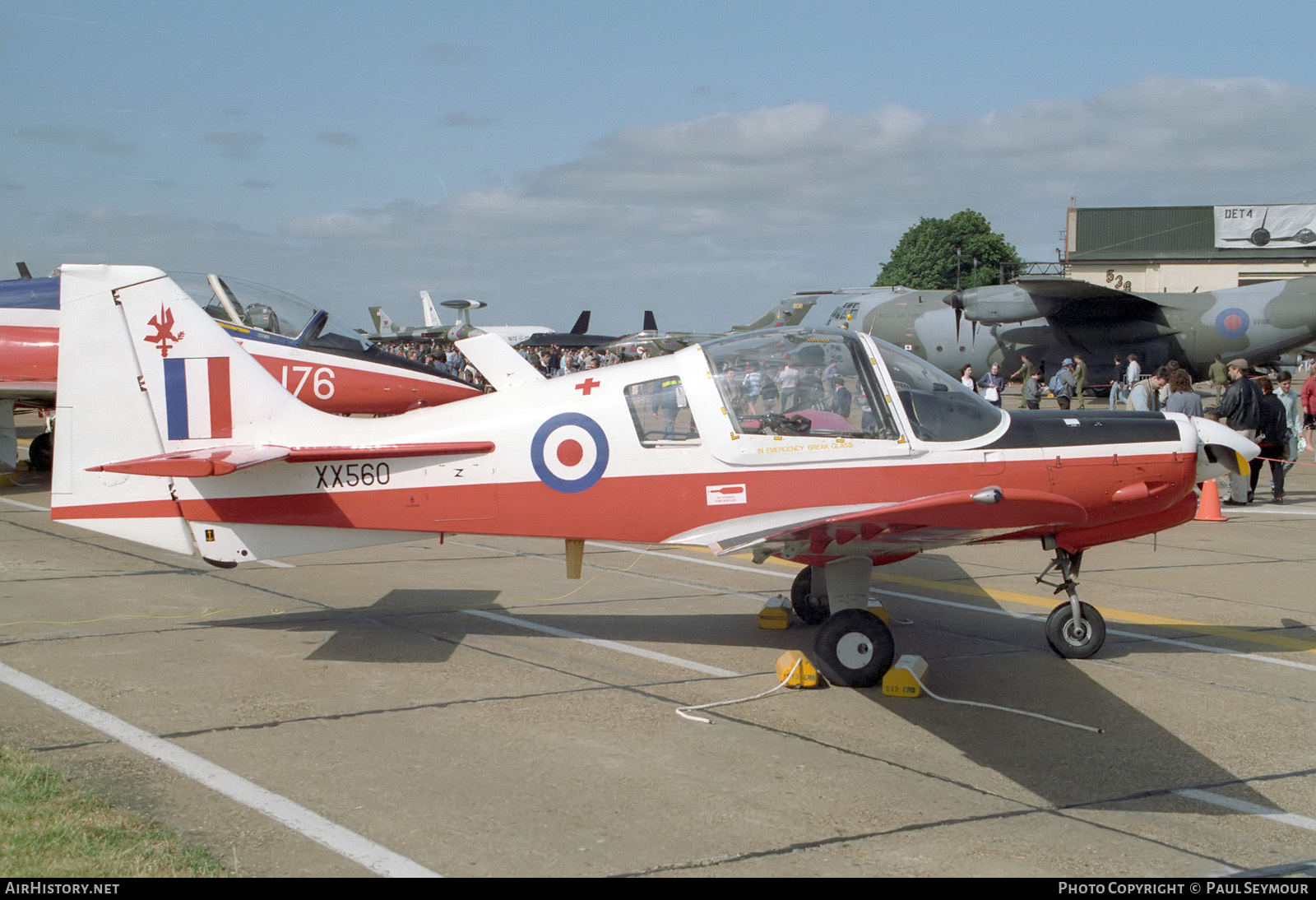 Aircraft Photo of XX560 | Scottish Aviation Bulldog T1 | UK - Air Force | AirHistory.net #850397