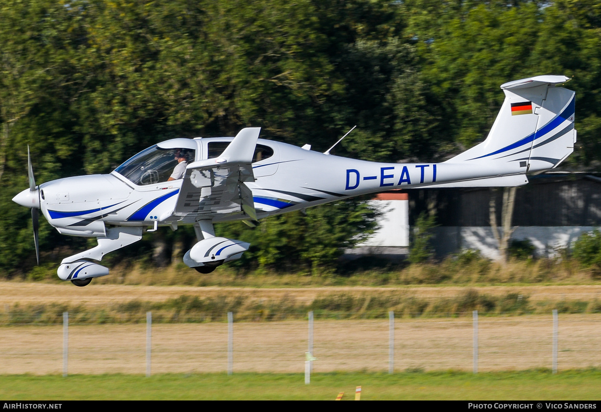 Aircraft Photo of D-EATI | Diamond DA40 NG Diamond Star | AirHistory.net #850410