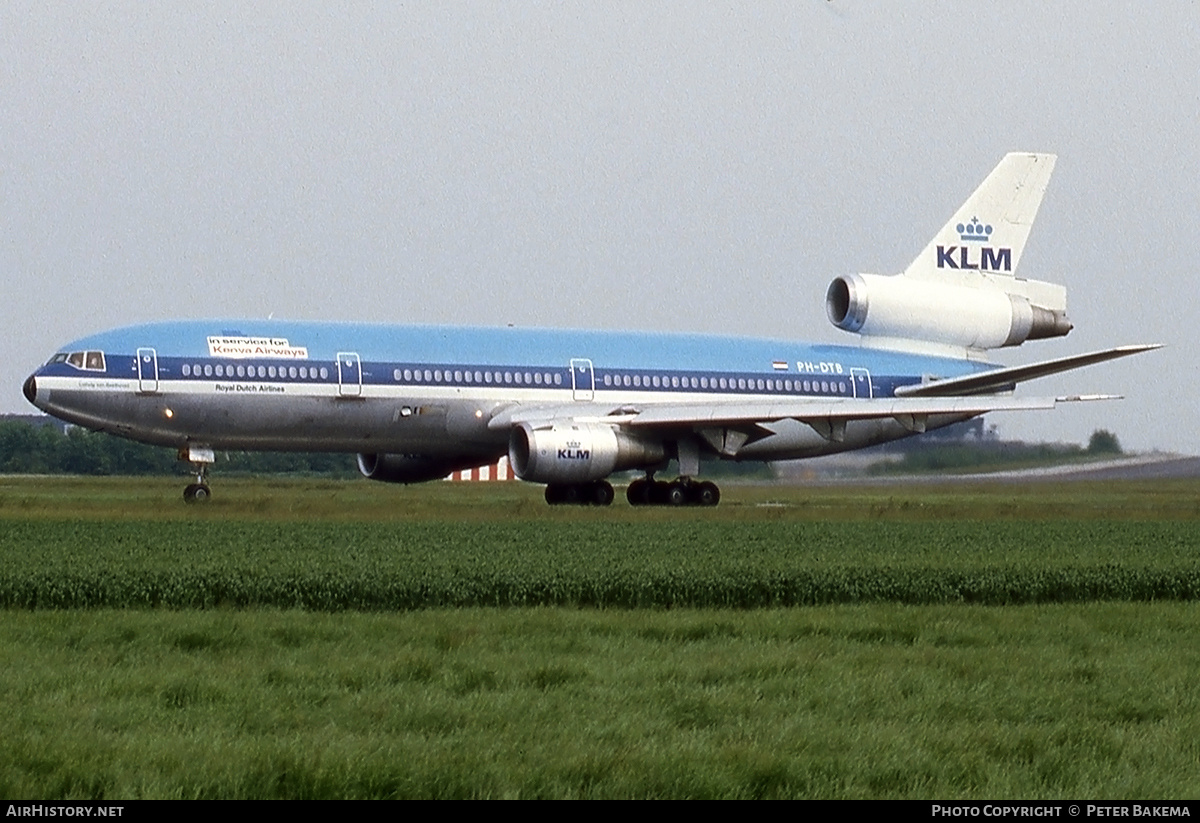 Aircraft Photo of PH-DTB | McDonnell Douglas DC-10-30 | Kenya Airways | AirHistory.net #850412