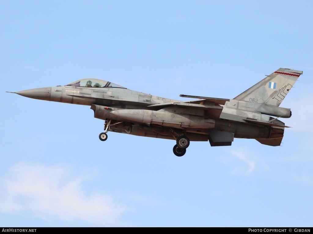 Aircraft Photo of 062 | Lockheed Martin F-16CJ Fighting Falcon | Greece - Air Force | AirHistory.net #850414