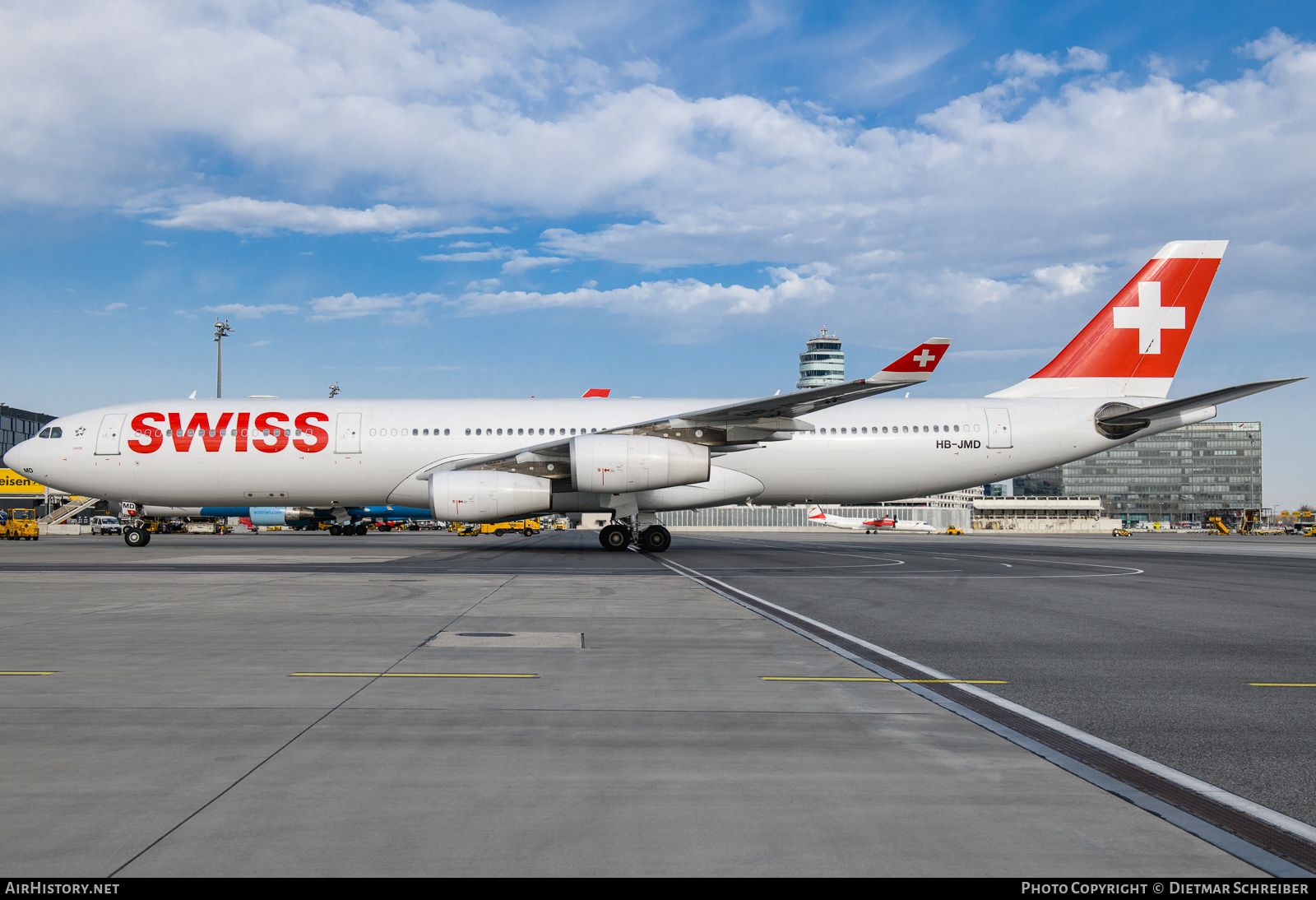 Aircraft Photo of HB-JMD | Airbus A340-313 | Swiss International Air Lines | AirHistory.net #850417