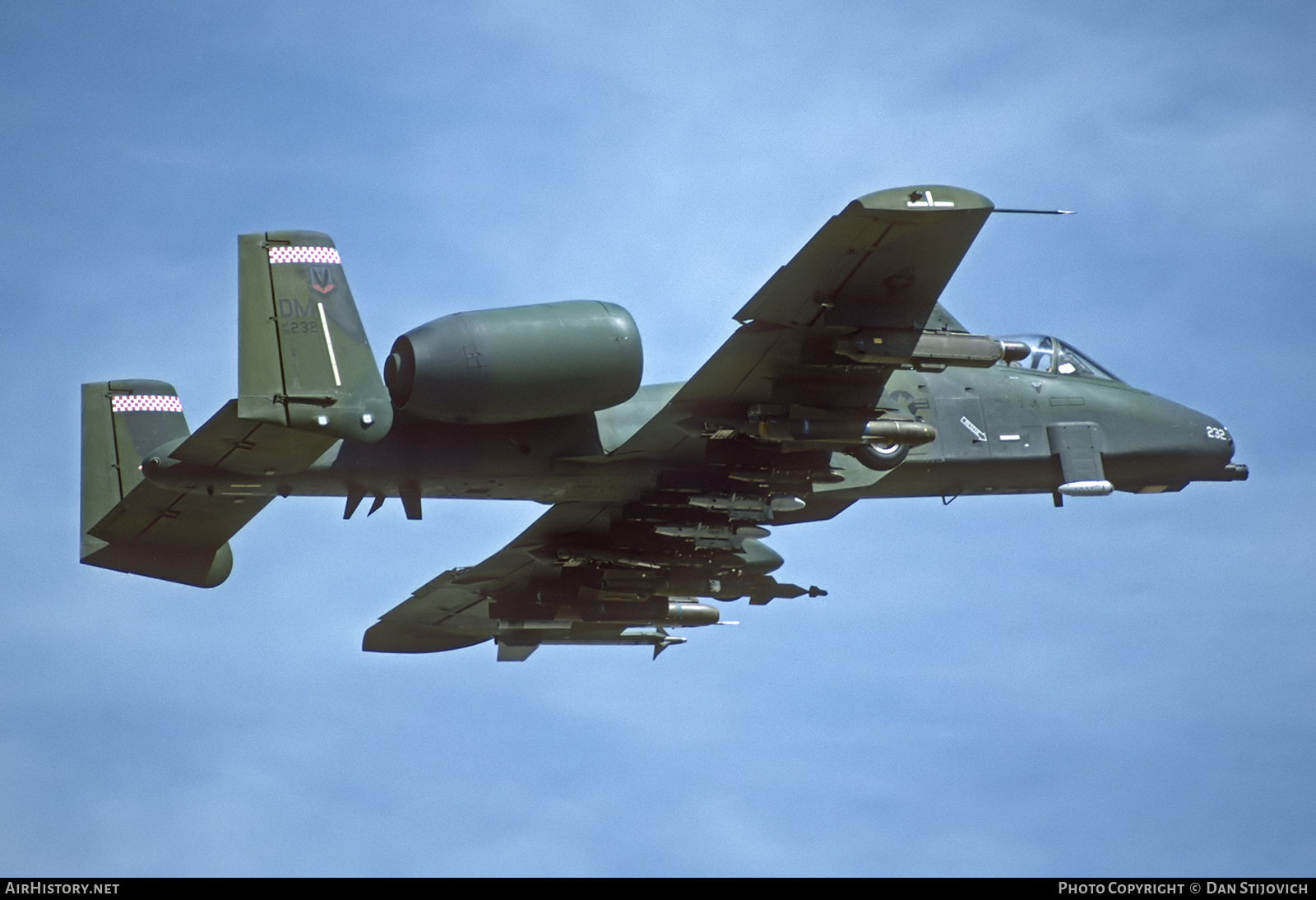 Aircraft Photo of 80-0232 / AF80-232 | Fairchild A-10A Thunderbolt II | USA - Air Force | AirHistory.net #850419