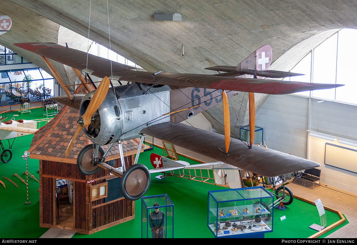 Aircraft Photo of 653 | Hanriot HD-1 | Switzerland - Air Force | AirHistory.net #850433