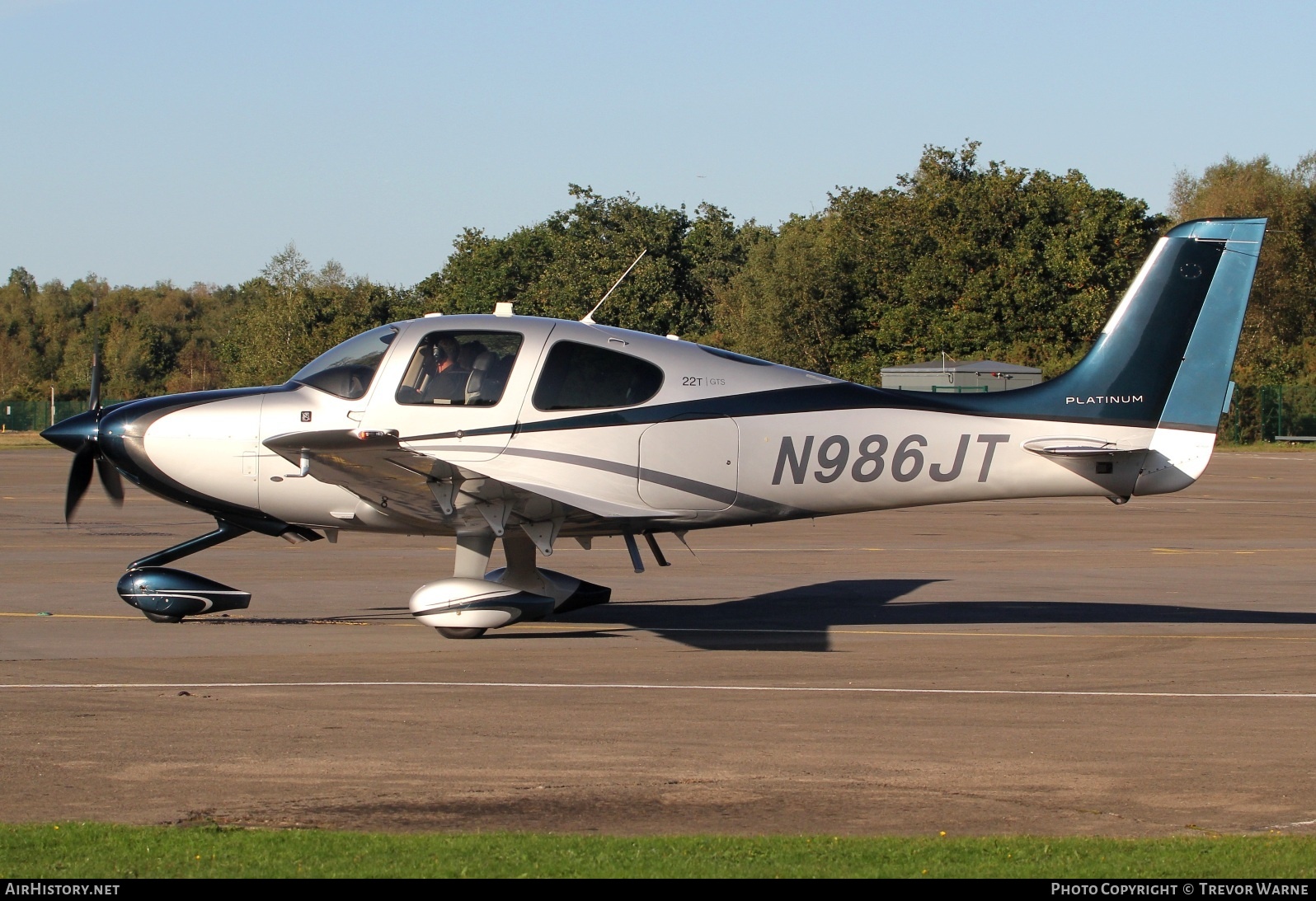 Aircraft Photo of N986JT | Cirrus SR-22T G5-GTS Platinum | AirHistory.net #850437