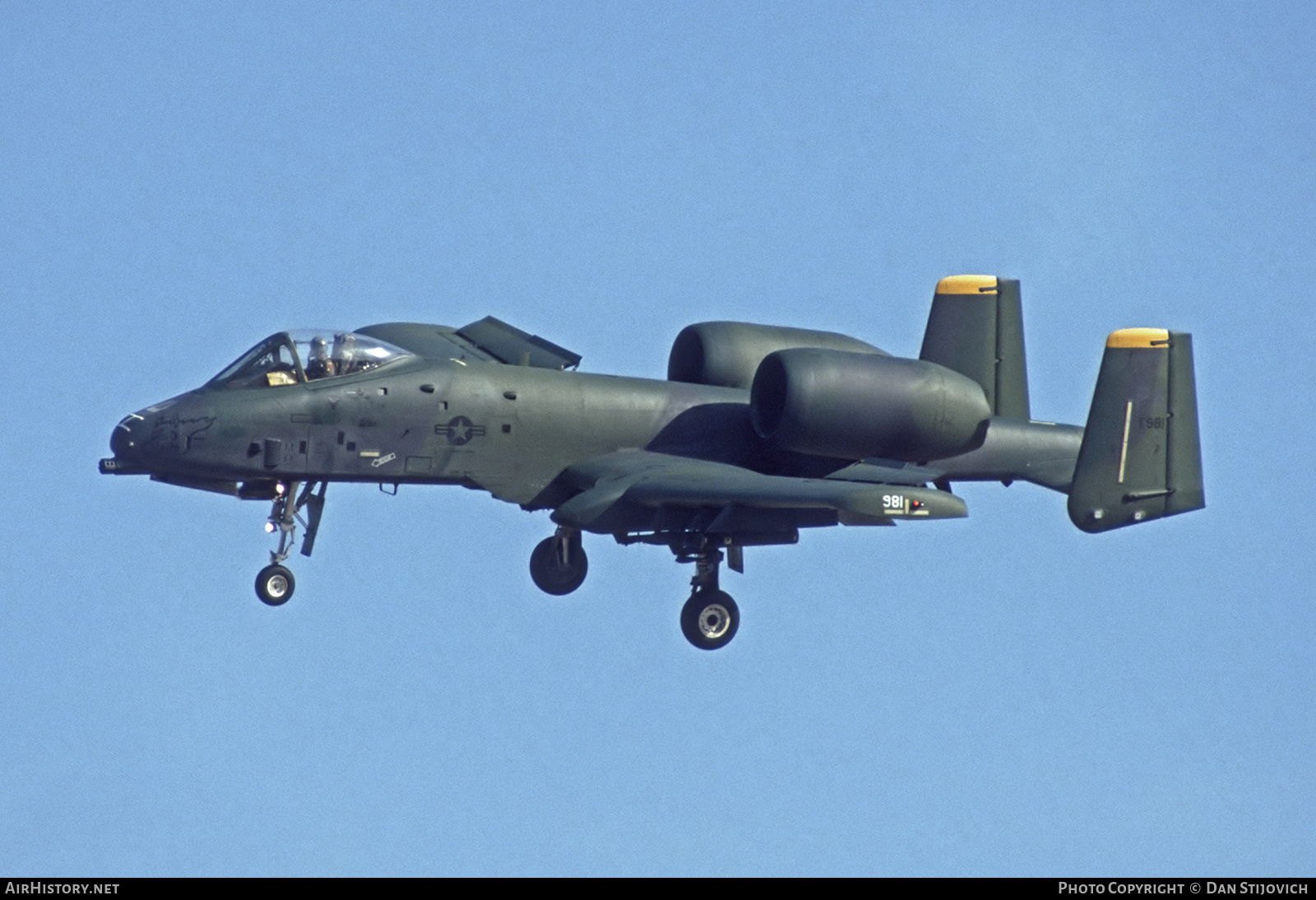 Aircraft Photo of 81-0981 / AF81-981 | Fairchild OA-10A Thunderbolt II | USA - Air Force | AirHistory.net #850440