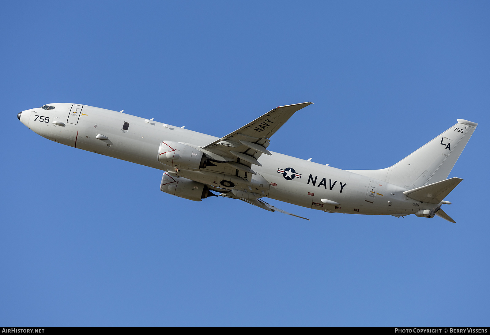 Aircraft Photo of 168759 | Boeing P-8A Poseidon | USA - Navy | AirHistory.net #850473