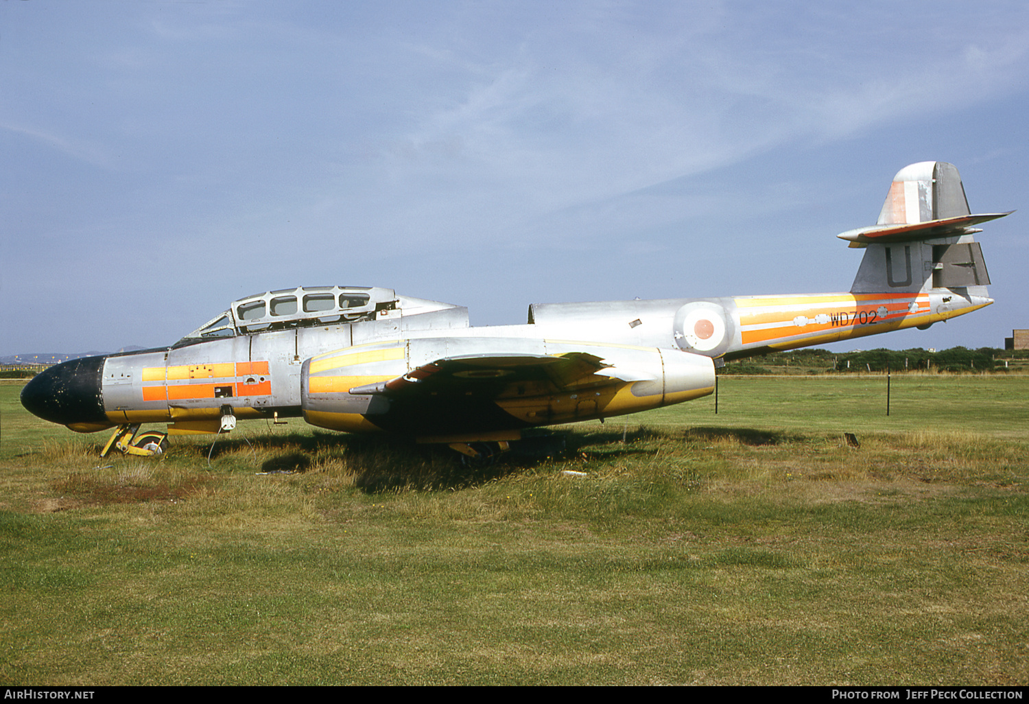 Aircraft Photo of WD702 | Gloster Meteor TT20 | UK - Air Force | AirHistory.net #850486
