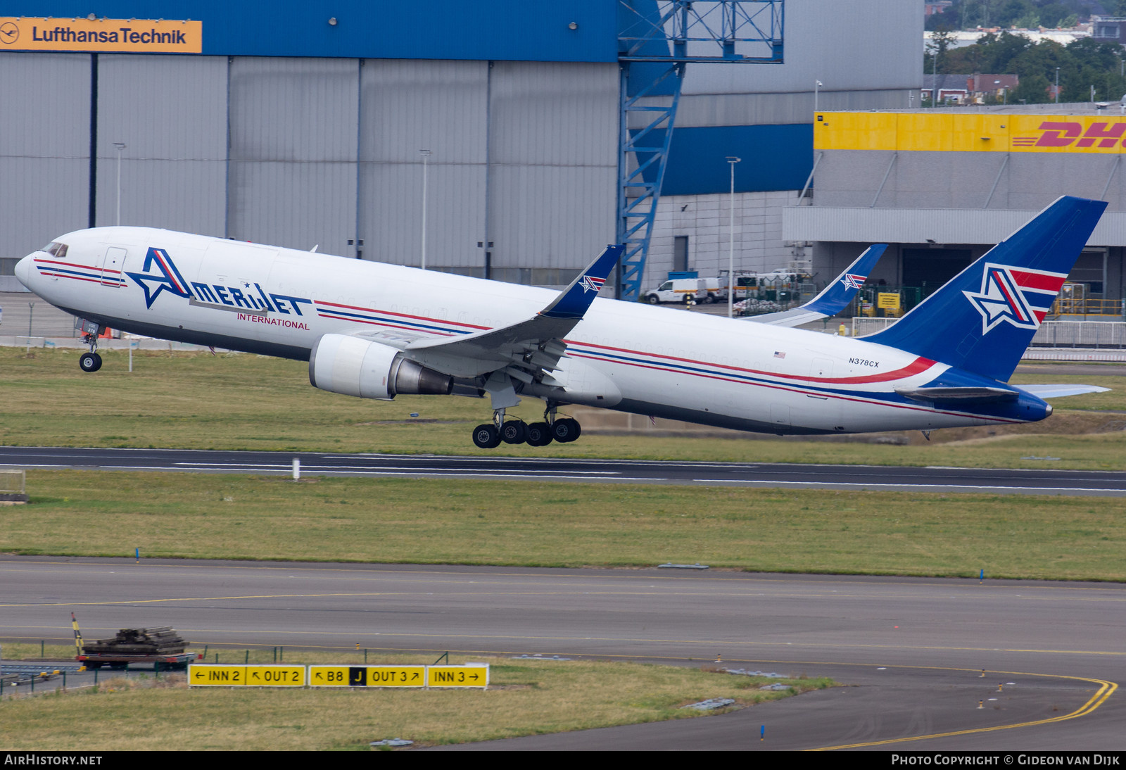 Aircraft Photo of N378CX | Boeing 767-323/ER(BDSF) | Amerijet International | AirHistory.net #850495