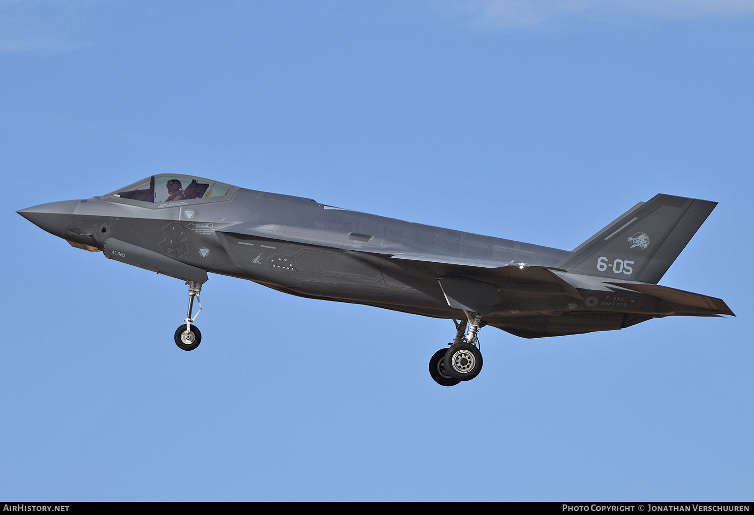 Aircraft Photo of MM7370 | Lockheed Martin F-35A Lightning II | Italy - Air Force | AirHistory.net #850519