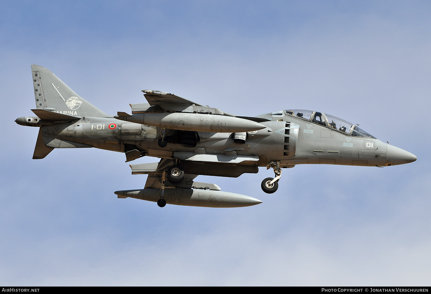 Aircraft Photo of MM55032 | McDonnell Douglas TAV-8B Harrier II | Italy - Navy | AirHistory.net #850524