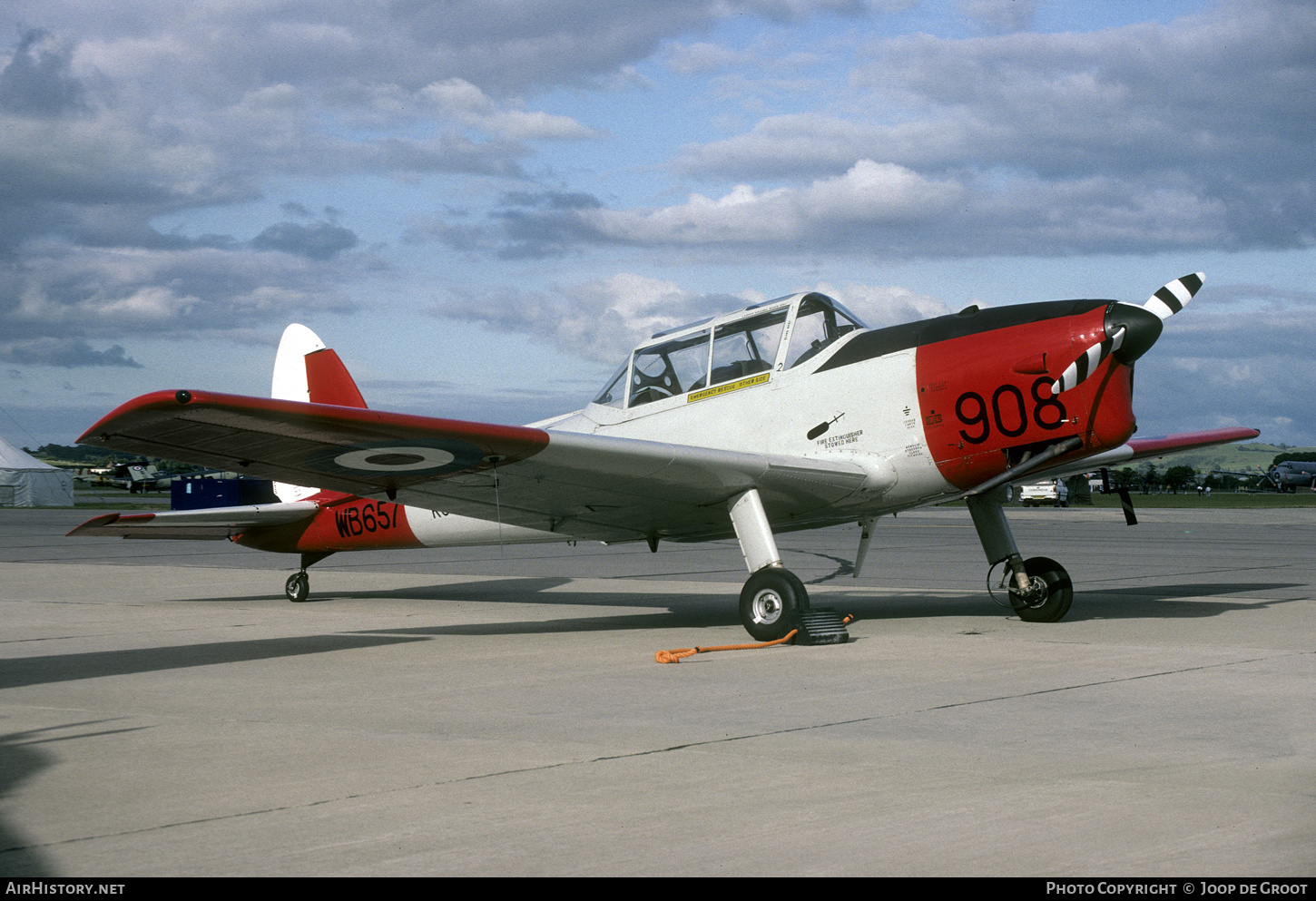 Aircraft Photo of WB657 | De Havilland DHC-1 Chipmunk T10 | UK - Navy | AirHistory.net #850528
