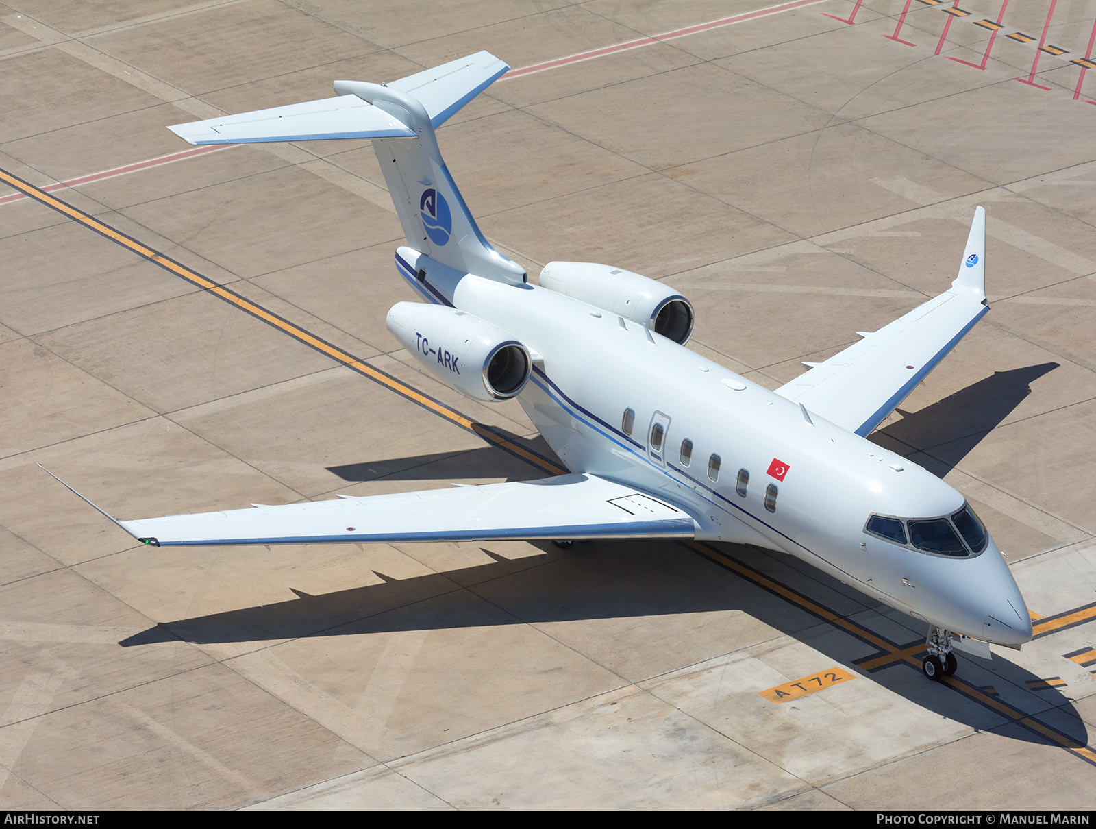 Aircraft Photo of TC-ARK | Bombardier Challenger 3500 (BD-100-1A10) | AirHistory.net #850543