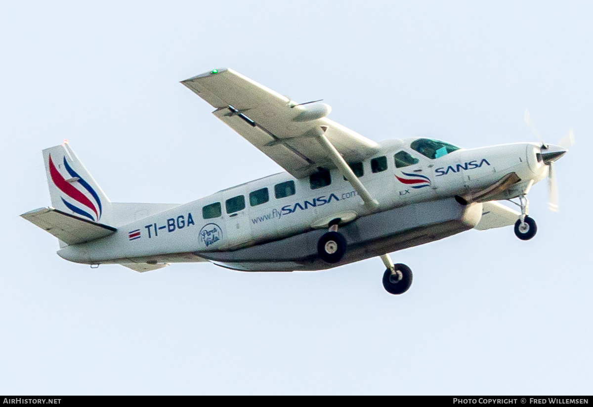 Aircraft Photo of TI-BGA | Cessna 208B Grand Caravan EX | SANSA Regional - Servicios Aéreos Nacionales | AirHistory.net #850556