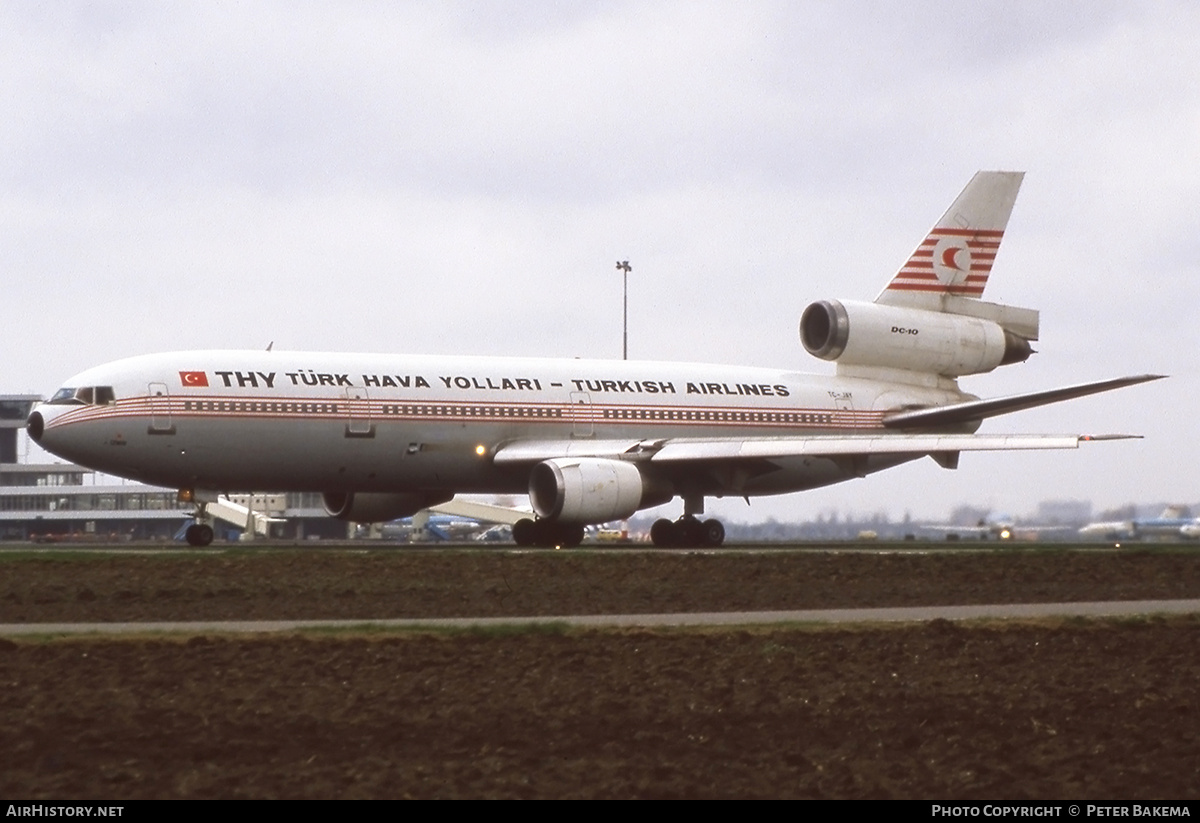 Aircraft Photo of TC-JAY | McDonnell Douglas DC-10-10 | THY Türk Hava Yolları - Turkish Airlines | AirHistory.net #850559