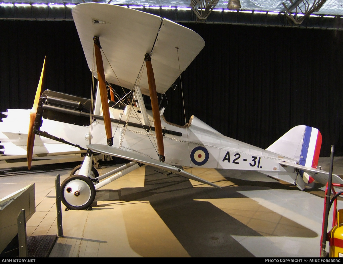 Aircraft Photo of A2-31 | Royal Aircraft Factory SE-5A (replica) | Australia - Air Force | AirHistory.net #850563