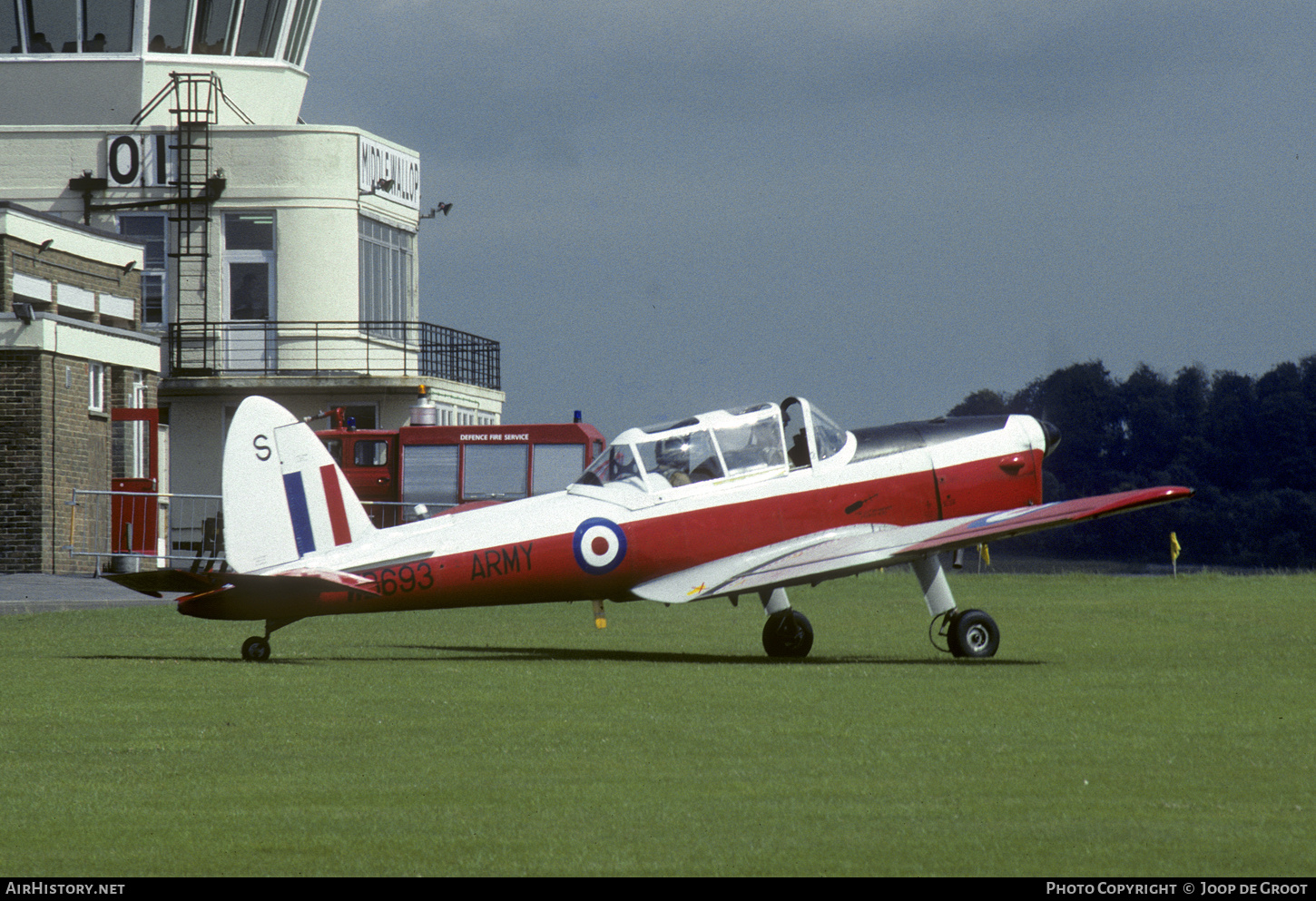 Aircraft Photo of WB693 | De Havilland Canada DHC-1 Chipmunk T10 | UK - Army | AirHistory.net #850565