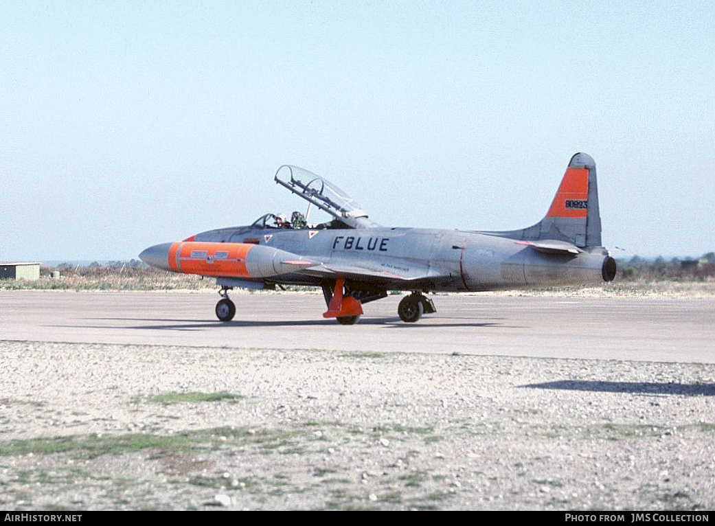 Aircraft Photo of FBLUE / 90923 | Lockheed T-33A | AirHistory.net #850576