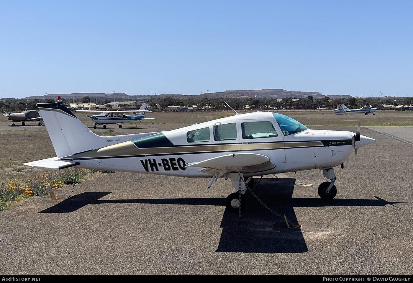 Aircraft Photo of VH-BEO | Beech C23 Sundowner 180 | AirHistory.net #850580