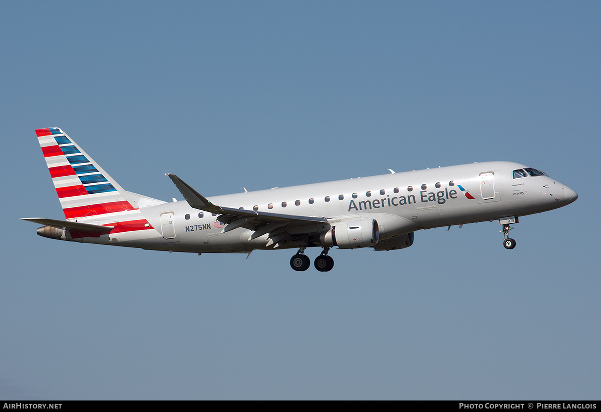 Aircraft Photo of N275NN | Embraer 175LR (ERJ-170-200LR) | American Eagle | AirHistory.net #850652
