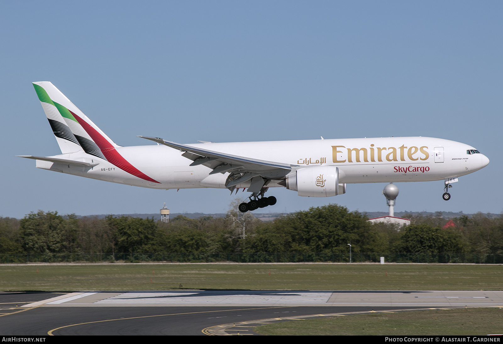 Aircraft Photo of A6-EFY | Boeing 777-F | Emirates SkyCargo | AirHistory.net #850659