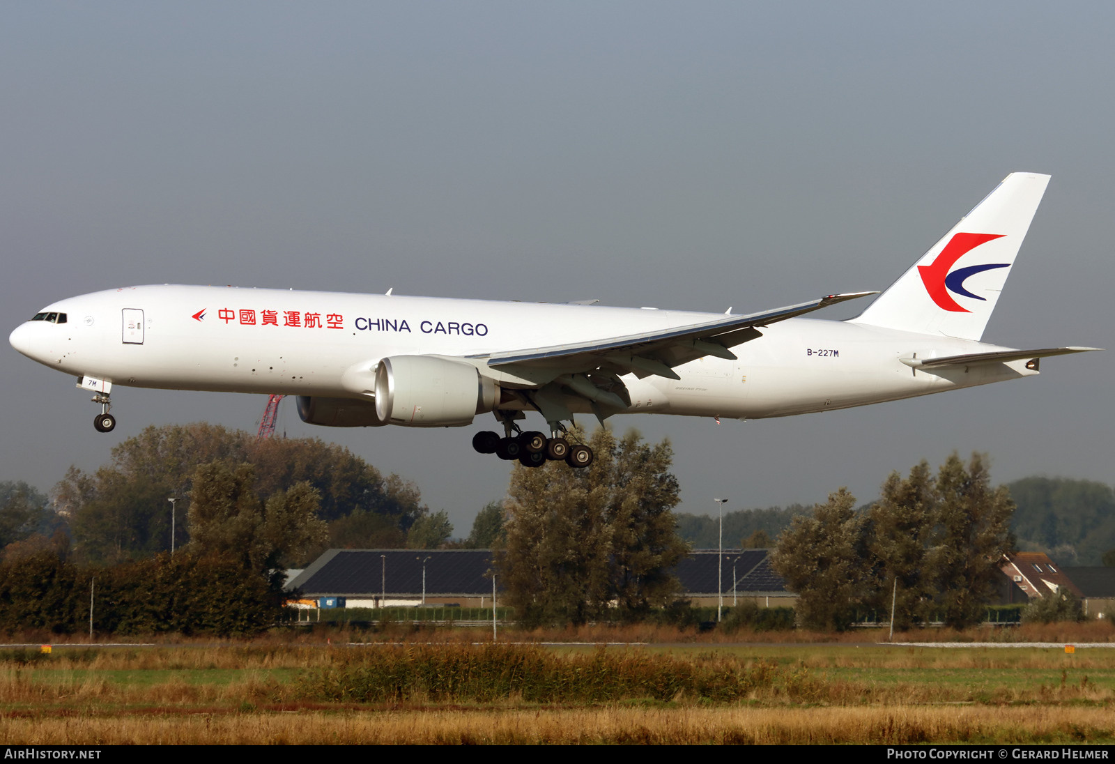 Aircraft Photo of B-227M | Boeing 777-F | China Cargo Airlines | AirHistory.net #850677