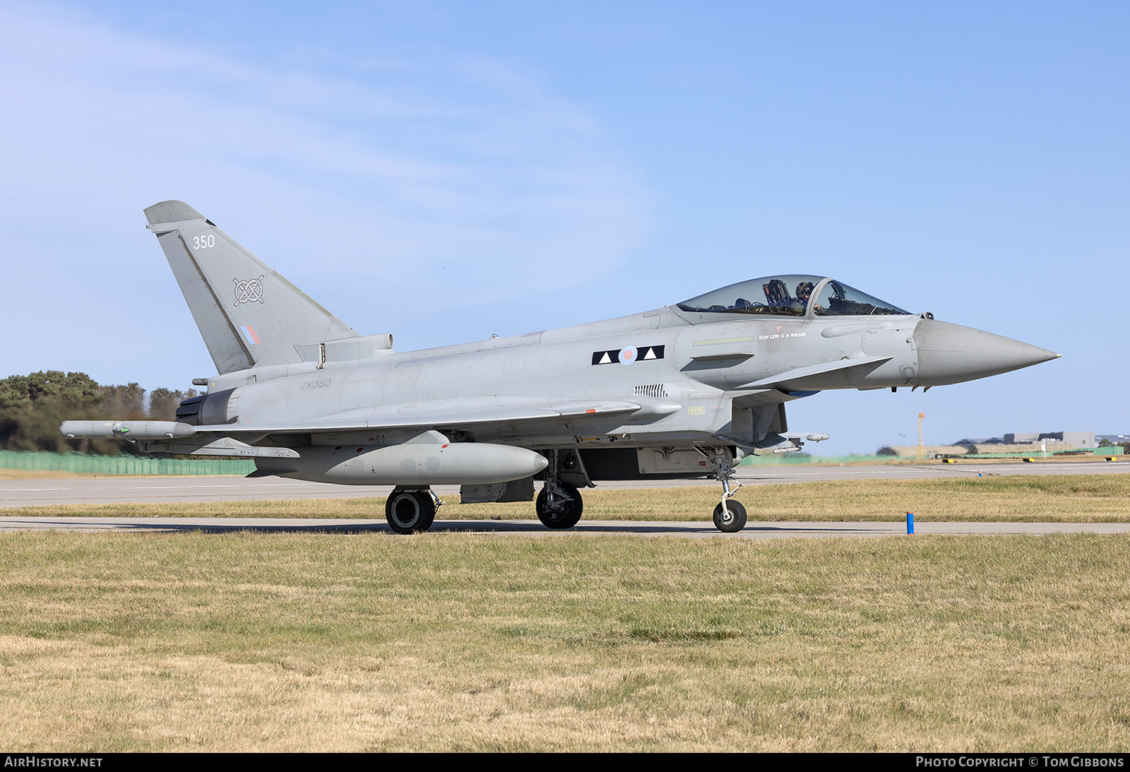 Aircraft Photo of ZK350 | Eurofighter EF-2000 Typhoon FGR4 | UK - Air Force | AirHistory.net #850682