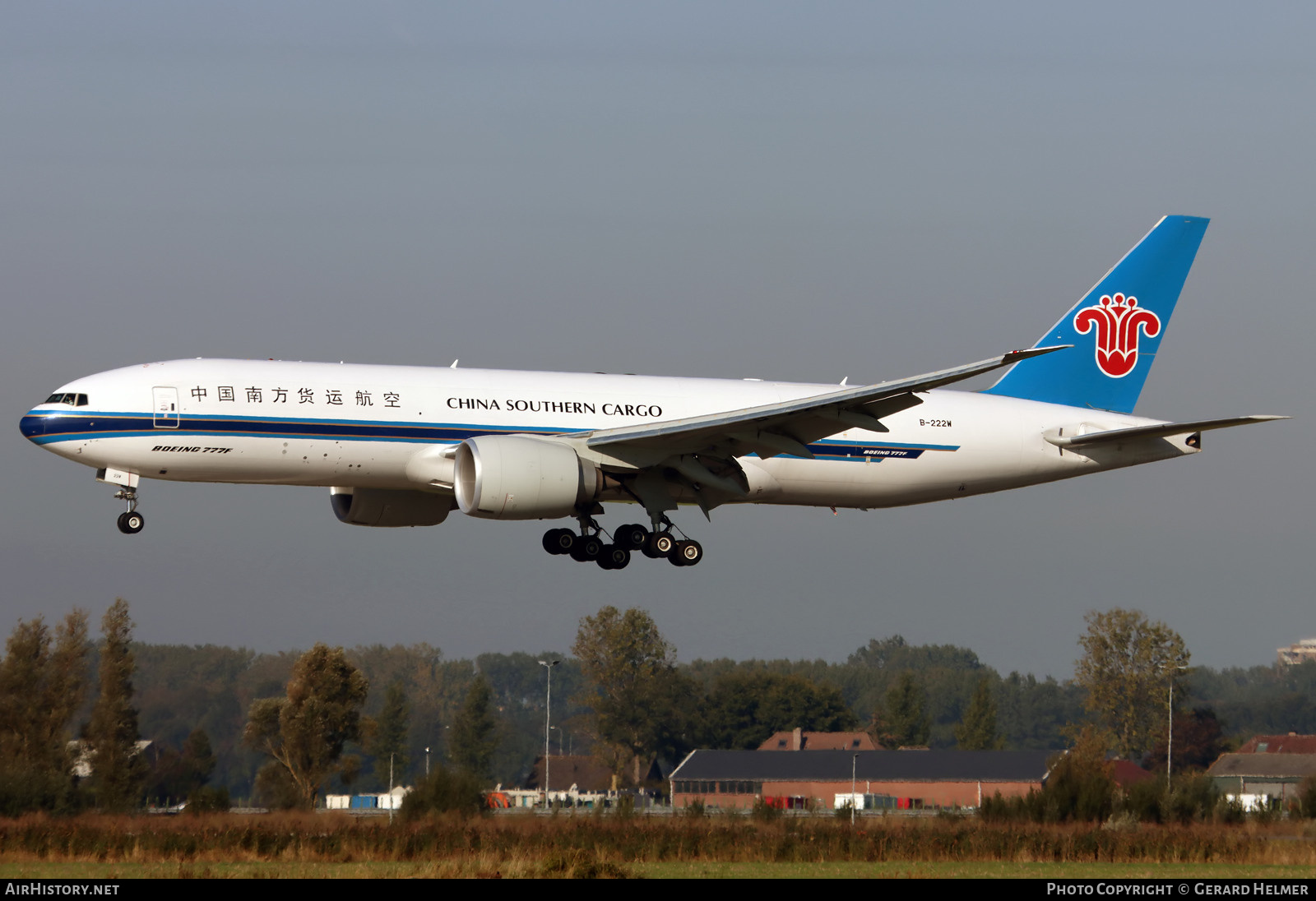 Aircraft Photo of B-222W | Boeing 777-F1B | China Southern Airlines Cargo | AirHistory.net #850683