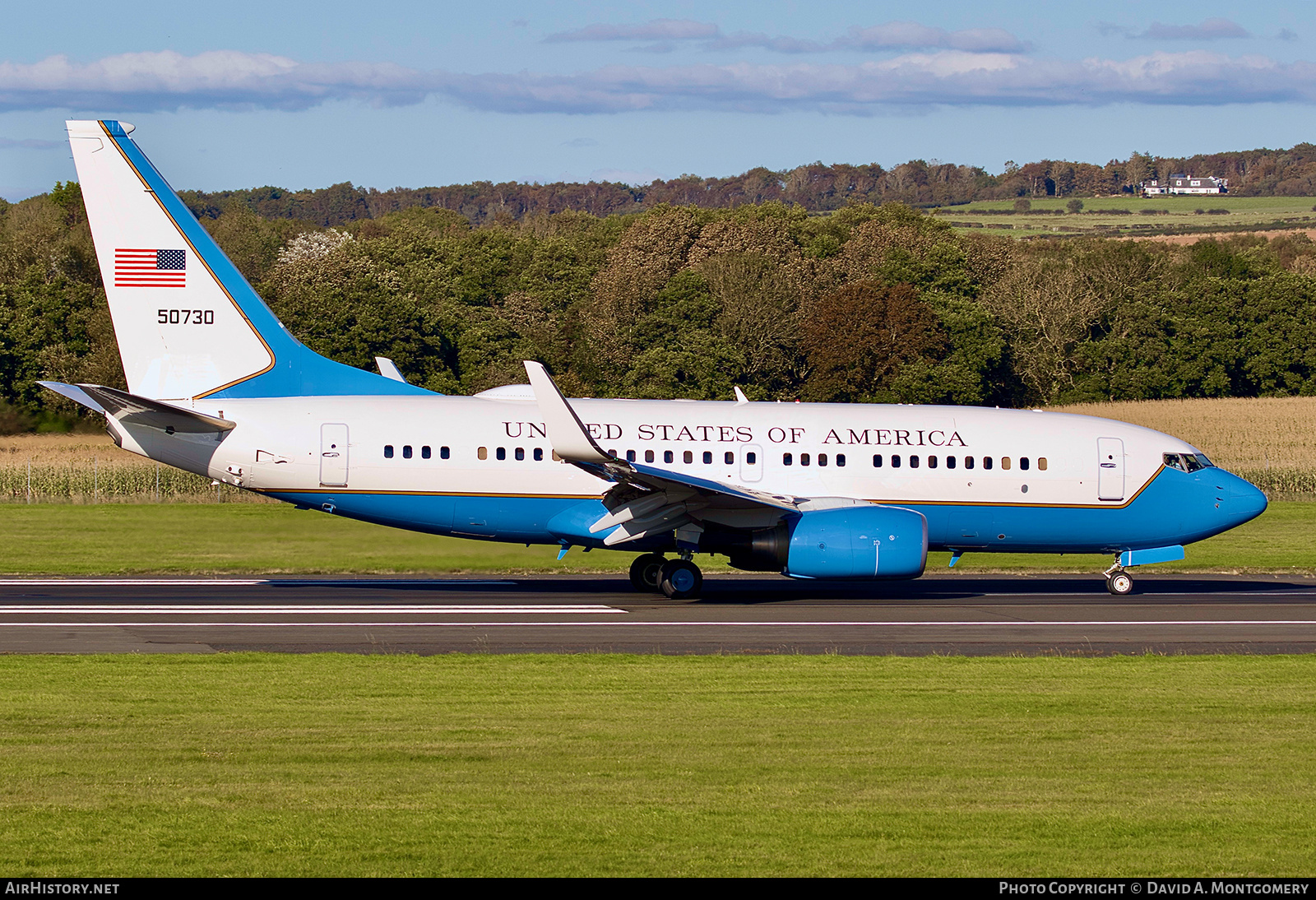 Aircraft Photo of 05-0730 / 50730 | Boeing C-40C | USA - Air Force | AirHistory.net #850690
