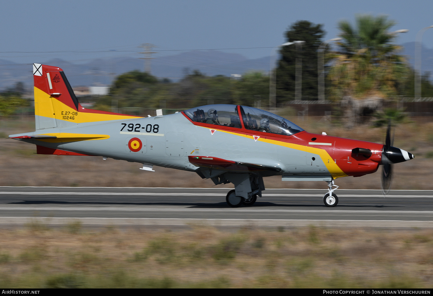 Aircraft Photo of E27-08 / 10246 | Pilatus PC-21 | Spain - Air Force | AirHistory.net #850694