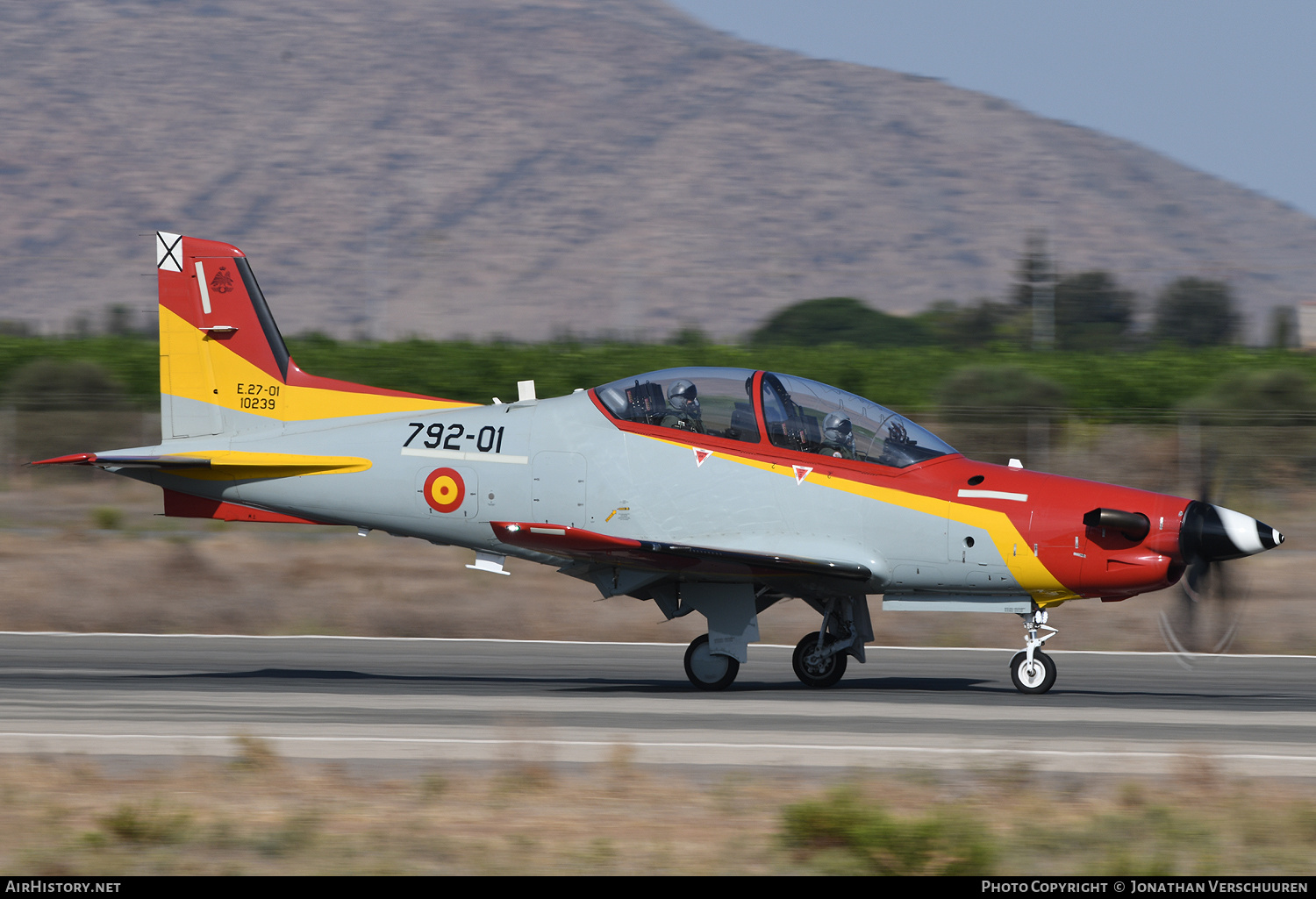 Aircraft Photo of E.27-01 / 10239 | Pilatus PC-21 | Spain - Air Force | AirHistory.net #850700