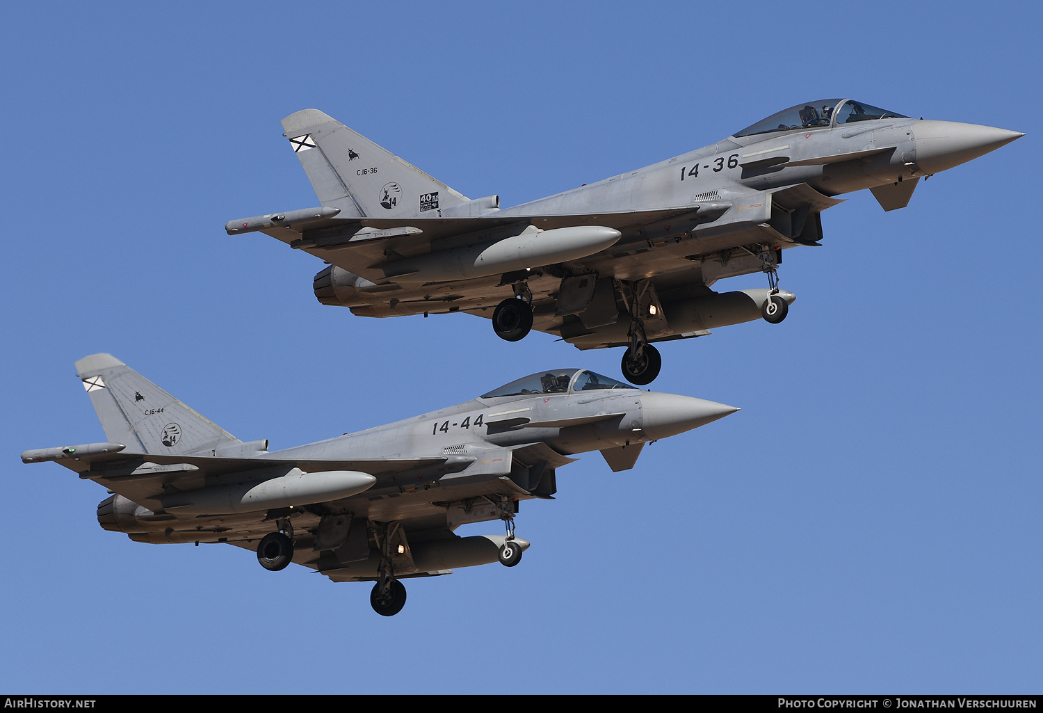 Aircraft Photo of C16-36 | Eurofighter EF-2000 Typhoon S | Spain - Air Force | AirHistory.net #850705
