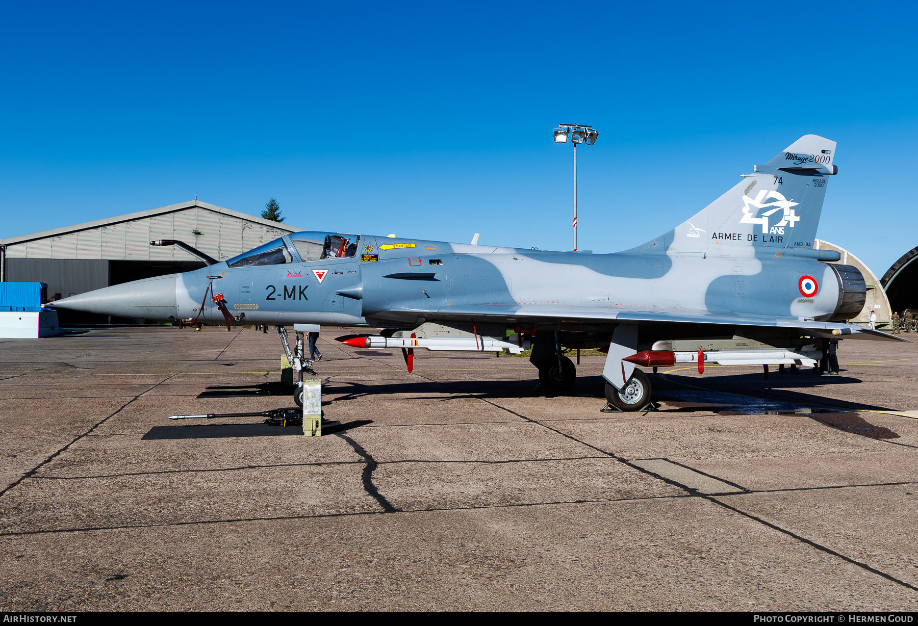 Aircraft Photo of 74 | Dassault Mirage 2000-5F | France - Air Force | AirHistory.net #850721