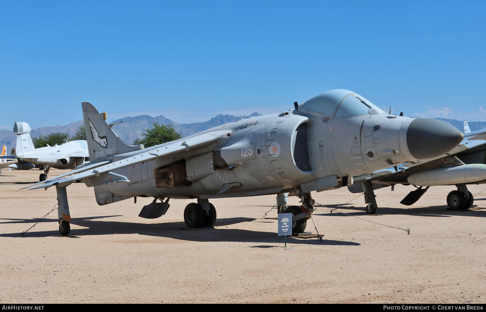 Aircraft Photo of ZH810 | British Aerospace Sea Harrier FA2 | UK - Navy | AirHistory.net #850722