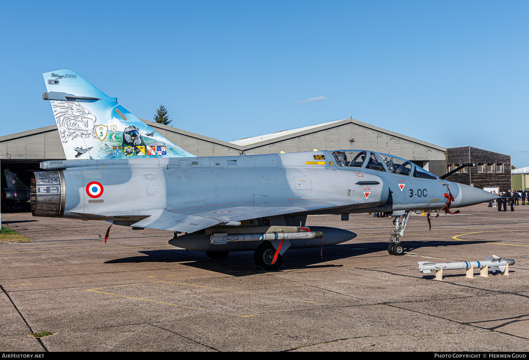 Aircraft Photo of 529 | Dassault Mirage 2000B | France - Air Force | AirHistory.net #850731