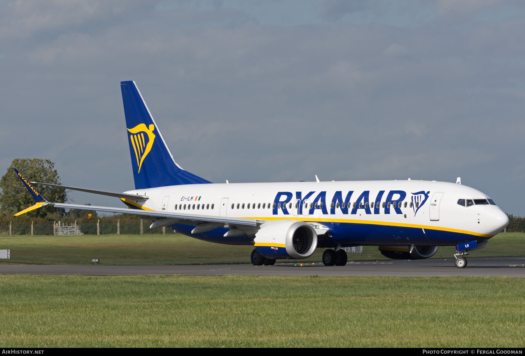 Aircraft Photo of EI-ILM | Boeing 737-8200 Max 200 | Ryanair | AirHistory.net #850732