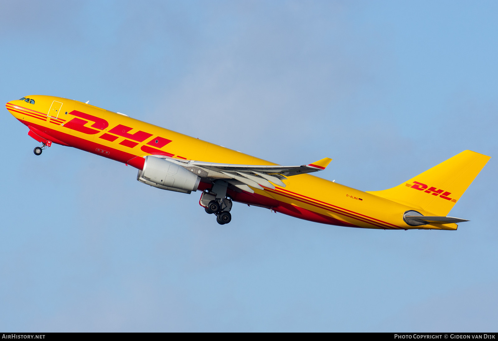 Aircraft Photo of D-ALMA | Airbus A330-243F | DHL International | AirHistory.net #850763