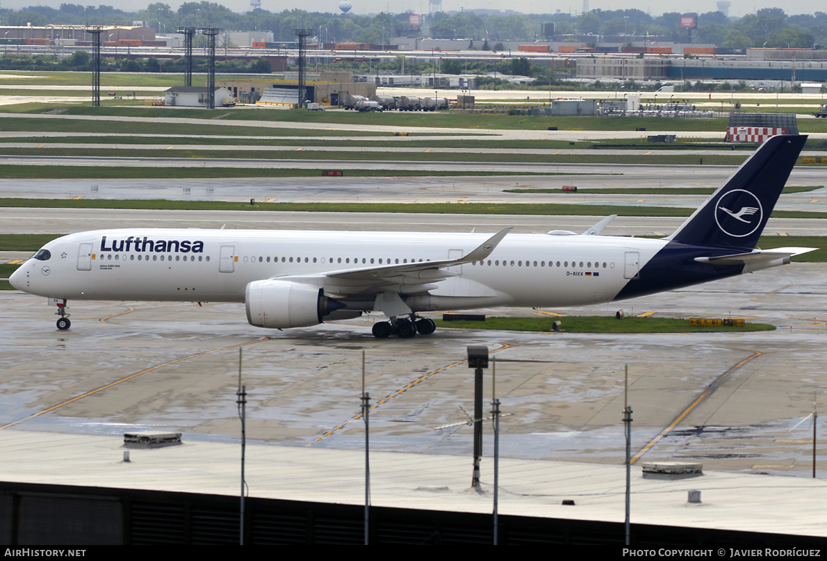 Aircraft Photo of D-AIXX | Airbus A350-941 | Lufthansa | AirHistory.net #850770