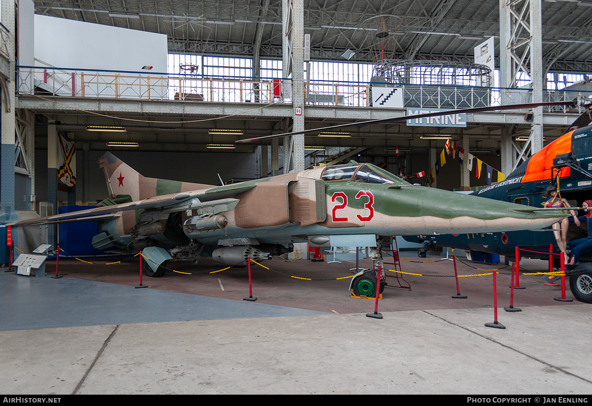 Aircraft Photo of 23 red | Mikoyan-Gurevich MiG-23BN | Russia - Air Force | AirHistory.net #850772