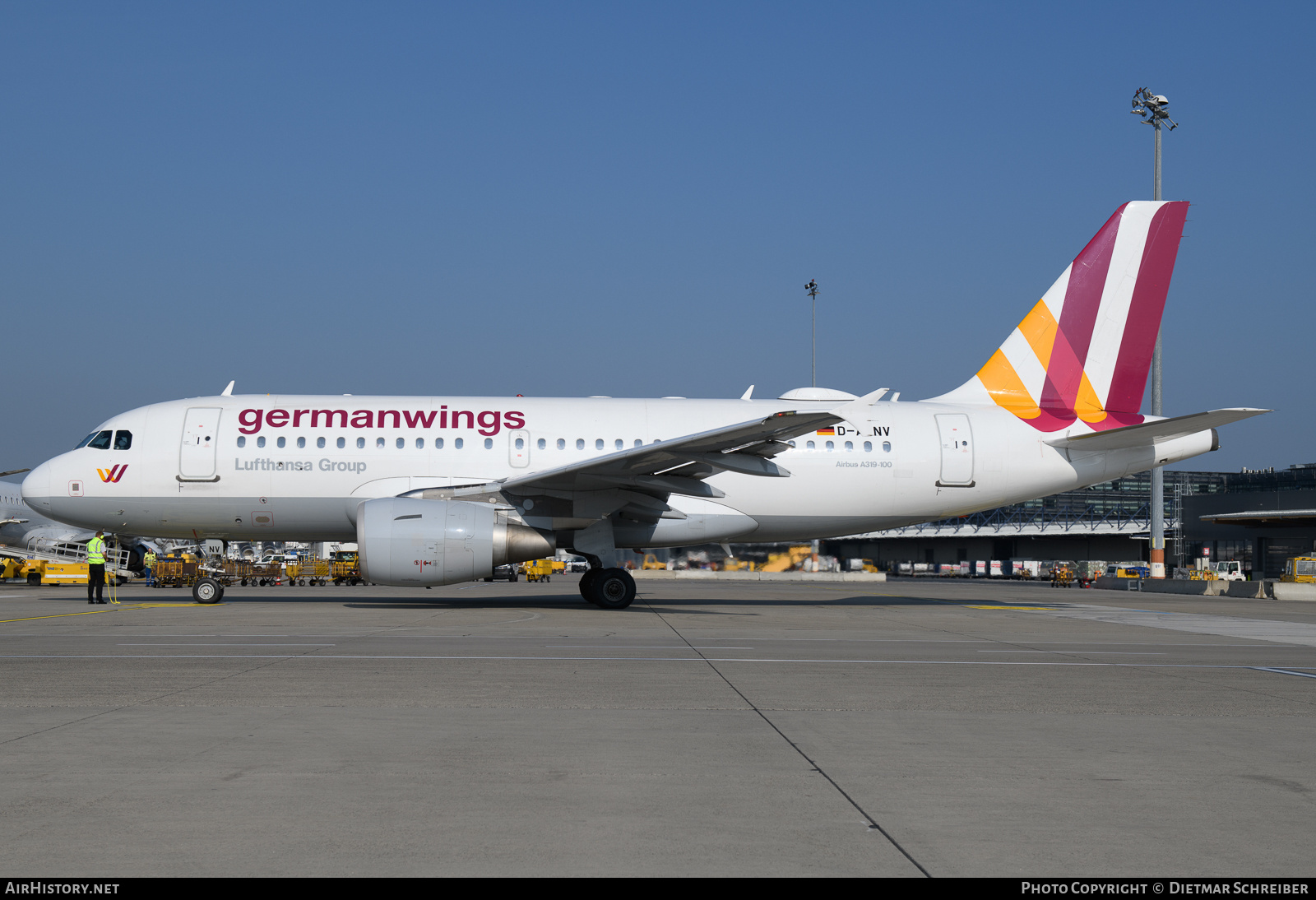 Aircraft Photo of D-AKNV | Airbus A319-112 | Germanwings | AirHistory.net #850795