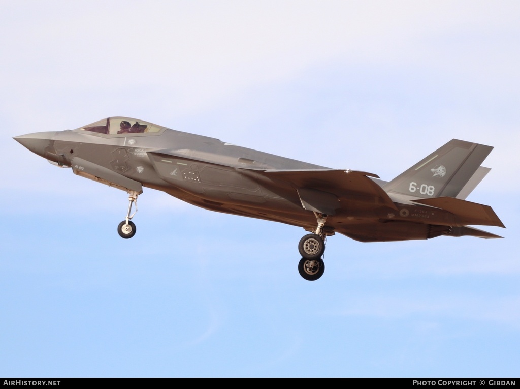 Aircraft Photo of MM7363 | Lockheed Martin F-35A Lightning II | Italy - Air Force | AirHistory.net #850802